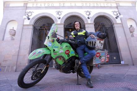 El joven de Guanajuato que tomó la decisión de recorrer el mundo 