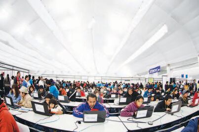 Hoy inicia Aldea Digital en el Zócalo 
