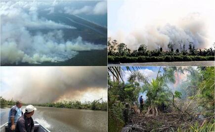 Desastre en Nicaragua por incendio forestal sin control