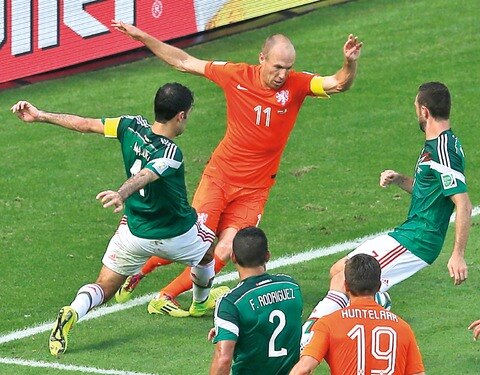 Un 'Robbo' el que sufrió México