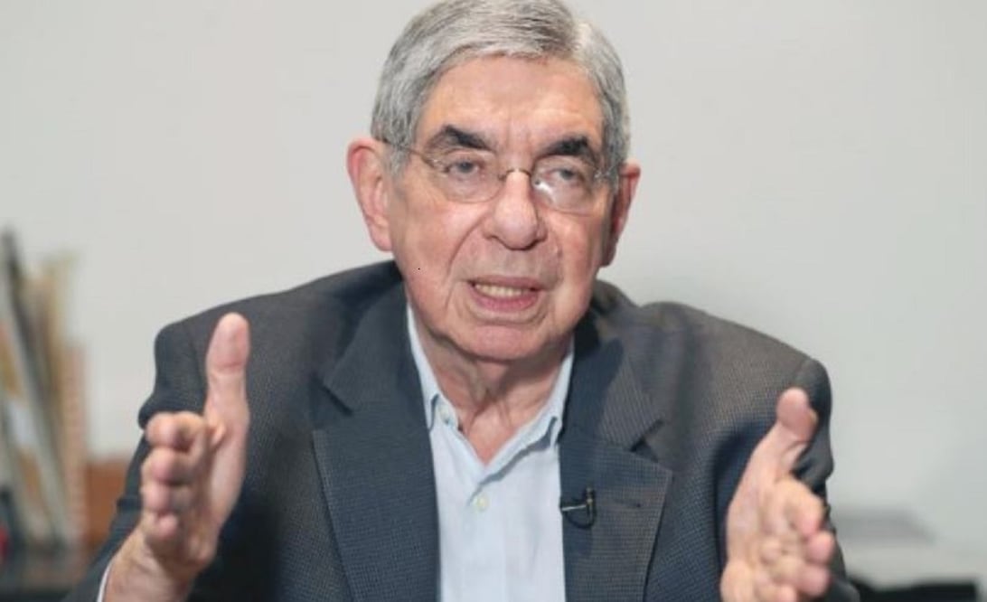 Óscar Arias Sánchez, Premio Nobel de la Paz 1987 y ex presidente de Costa Rica. (BERENICE FREGOSO. EL UNIVERSAL)