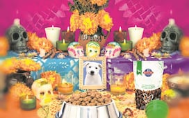 Huellas que vivirán en el altar de Día de Muertos