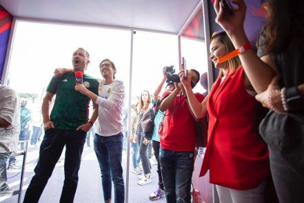 Querétaro fue sede del primer Fan Fest de la UEFA Champions League que se realiza fuera de Europa