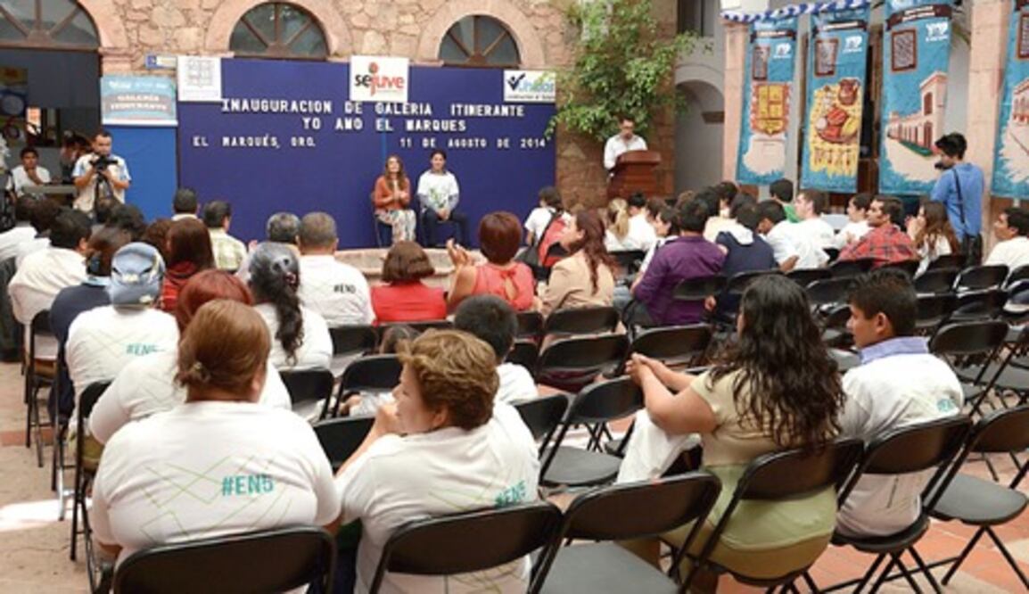 Inauguran galería por el Día Mundial de la Juventud