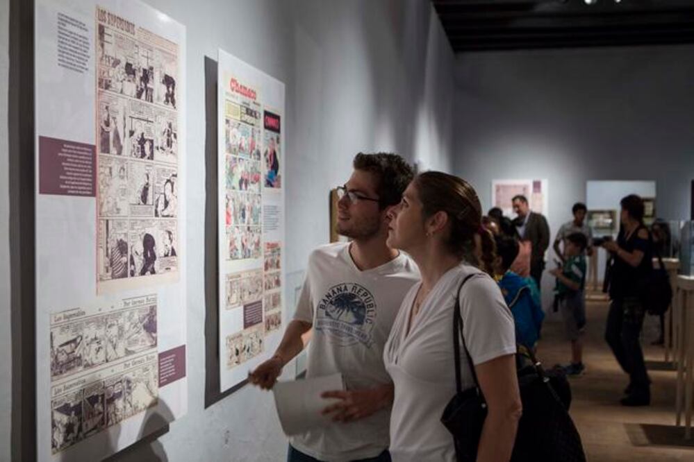 Organizadores de la convención Conque invitan al público a conocer el trabajo de los cuatro importantes artistas de la escena del cómic y la ilustración (DEMIAN CHÁVEZ. EL UNIVERSAL)