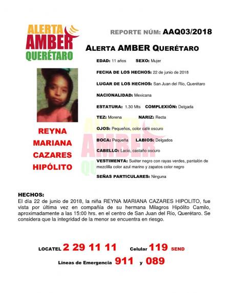 Desaparecen dos menores en San Juan del Río