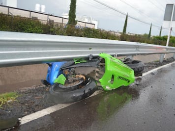 Muere motociclista