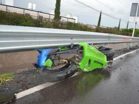 Muere motociclista