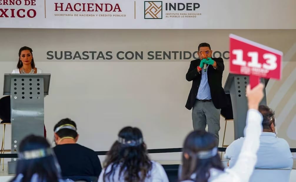 El Indep es un organismo descentralizado del gobierno, coordinado por la Secretaría de Hacienda, para dar destino a bienes decomisados. Foto: Archivo EL UNIVERSAL