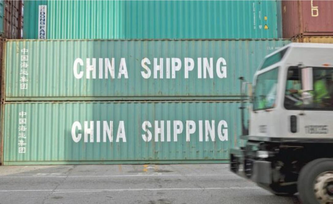 Contenedores con mercancías chinas estacionados en julio pasado en el puerto de Savannah, Georgia, en Estados Unidos. (AP)