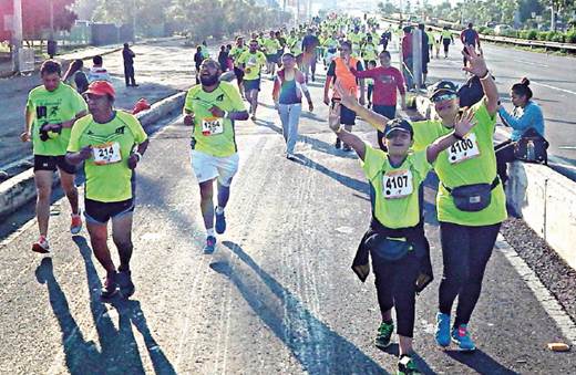 Exitoso, medio maratón