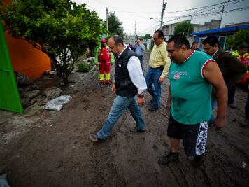 Atendieron 87 viviendas por lluvia 