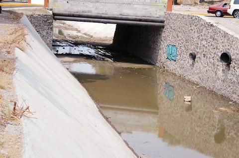 Realizan mejoras en Dren Cimatario