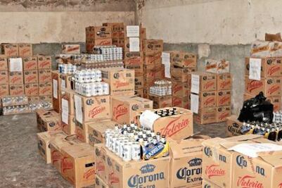 Decomisan mil 400 litros de alcohol 