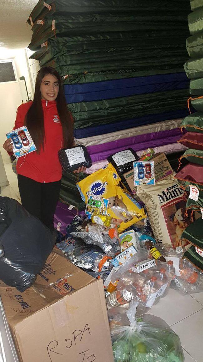 Hoy por la mañana acudirá a donar lo que recaudó entre compañeros (Foto: Especial)