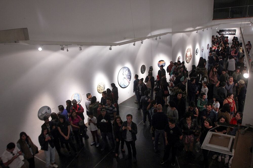 Pintura, gráfica, escultura y fotografías llegan al recinto (FOTOS: LUIS SÁNCHEZ. EL UNIVERSAL)