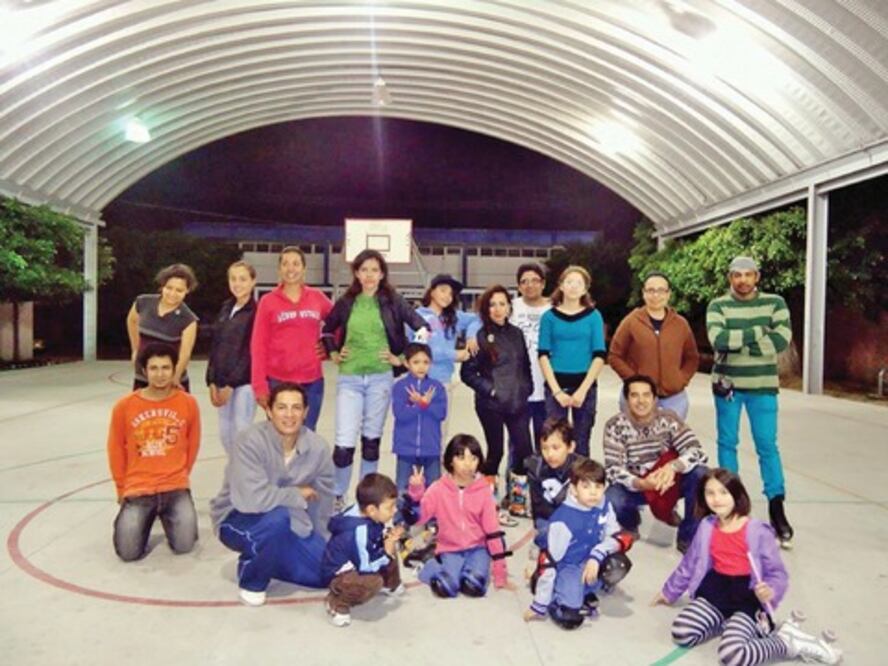 Ángeles del patinaje, un club incluyente