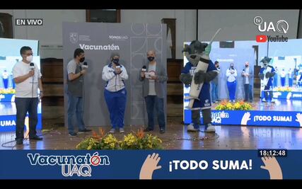 Dona gobierno de Querétaro 1.5 mdp a la UAQ para desarrollo de vacuna 