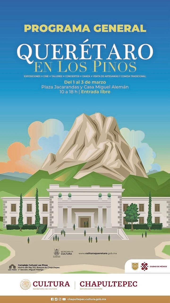 Alistan inauguración de Querétaro en Los Pinos