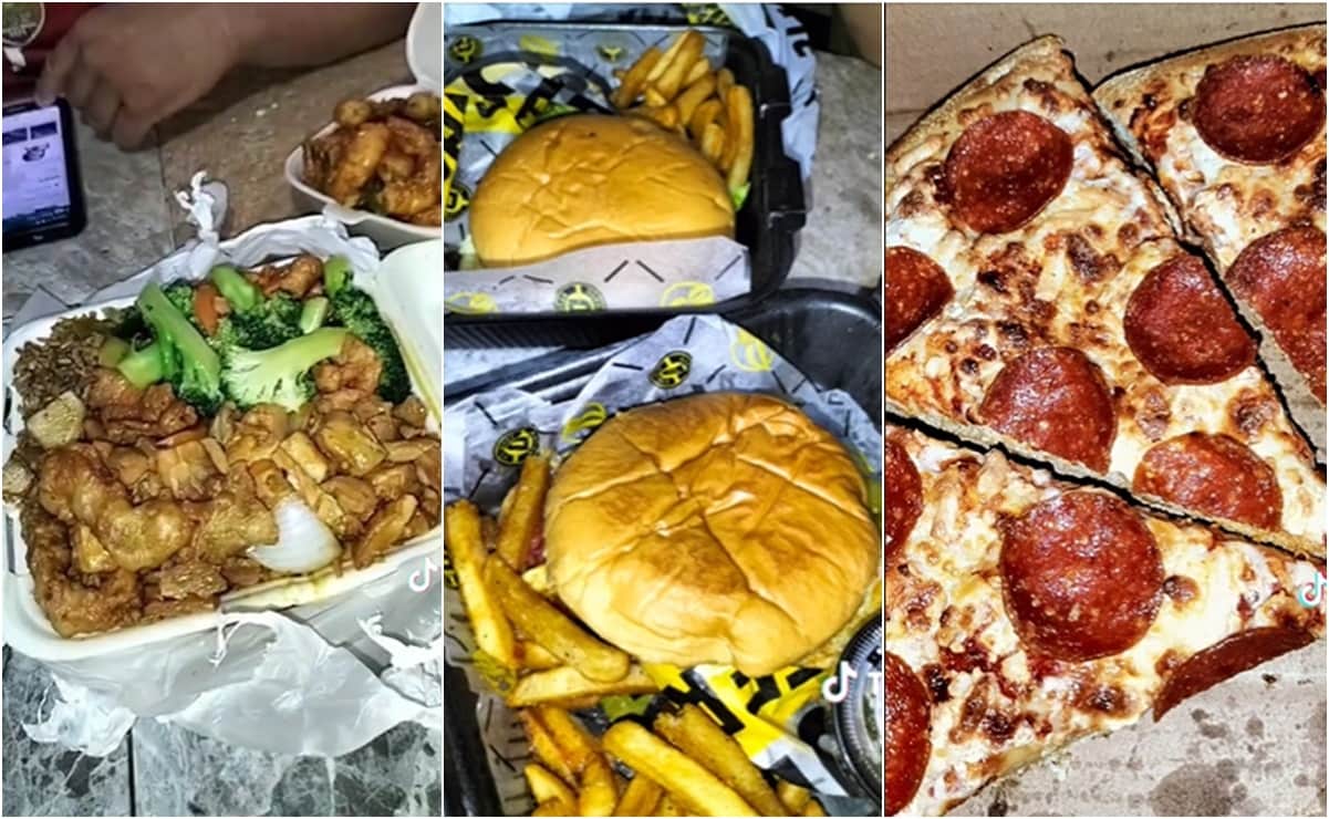 Esposa de repartidor revela en TikTok que comen gratis: "Siempre le cancelan pedidos"