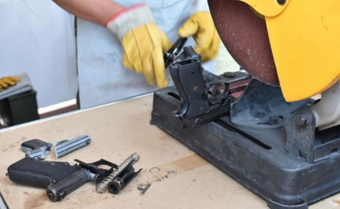 En lo que va del año, suman 3 mil 580 armas canjeadas en CDMX