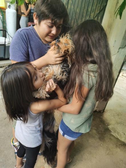 ¡Gracias! "Chikis" regresó a casa 