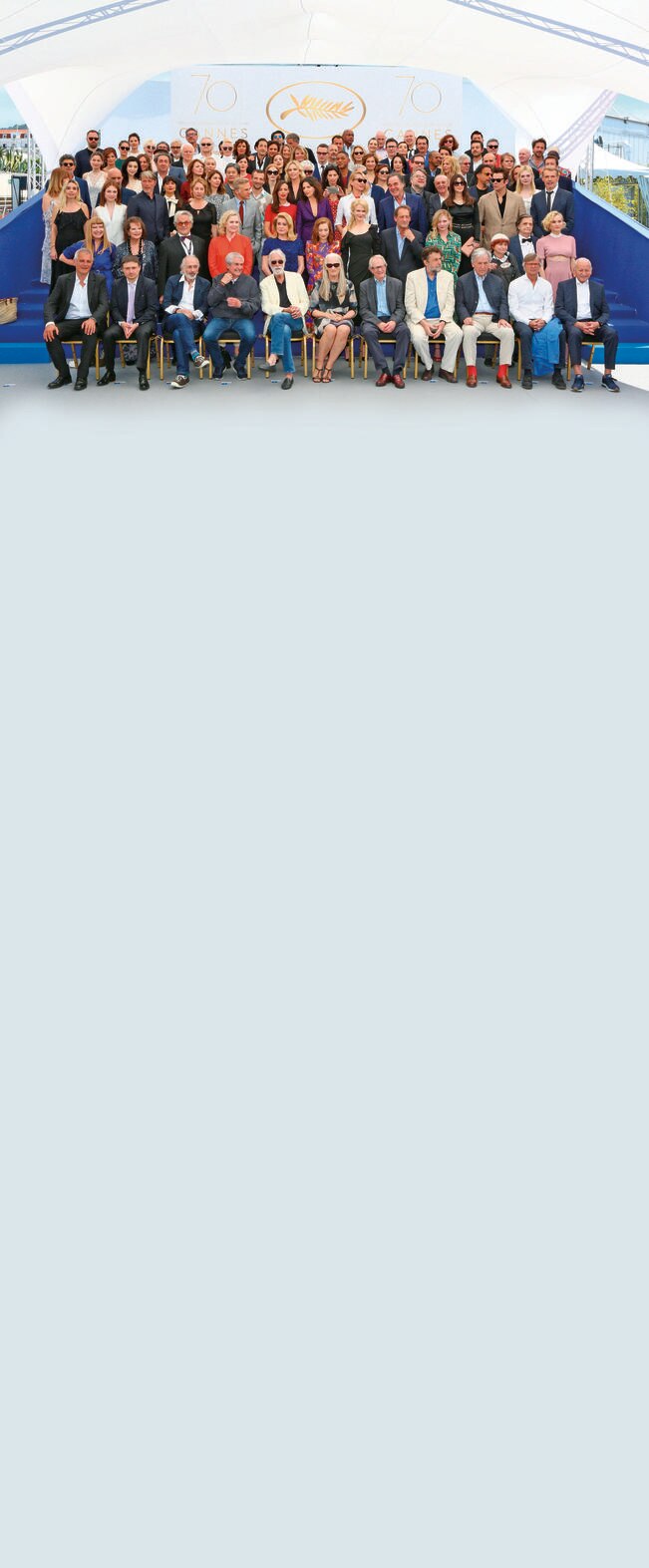 Cannes eligió a varias personalidades conmemorar su 70 aniversario (XINHUA)