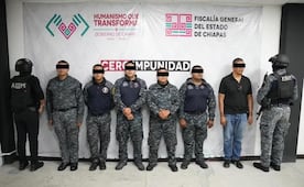 Policía de élite de Chiapas con historial de denuncias y detenciones; esta es la fuerza especial que aparece en la narconómina del CJNG