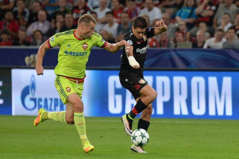 Javier Hernández jugó poco y no pesó en el encuentro (XINHUA)