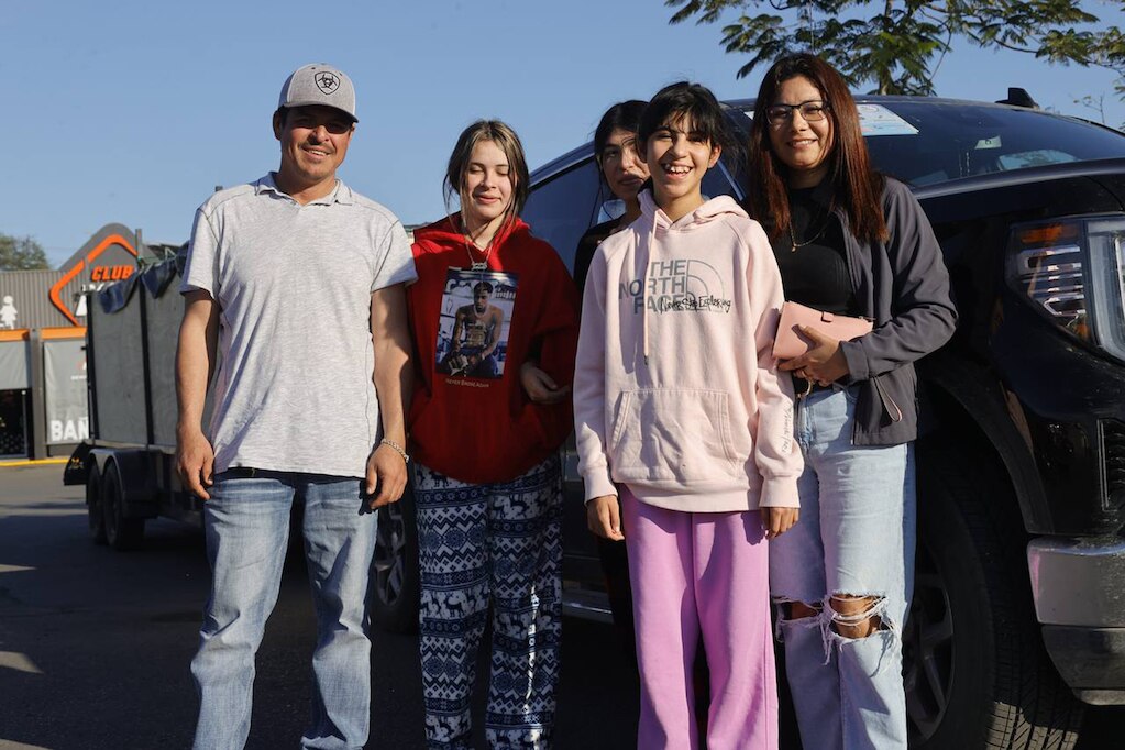 Por la familia, no importa cruzar Estados Unidos y México