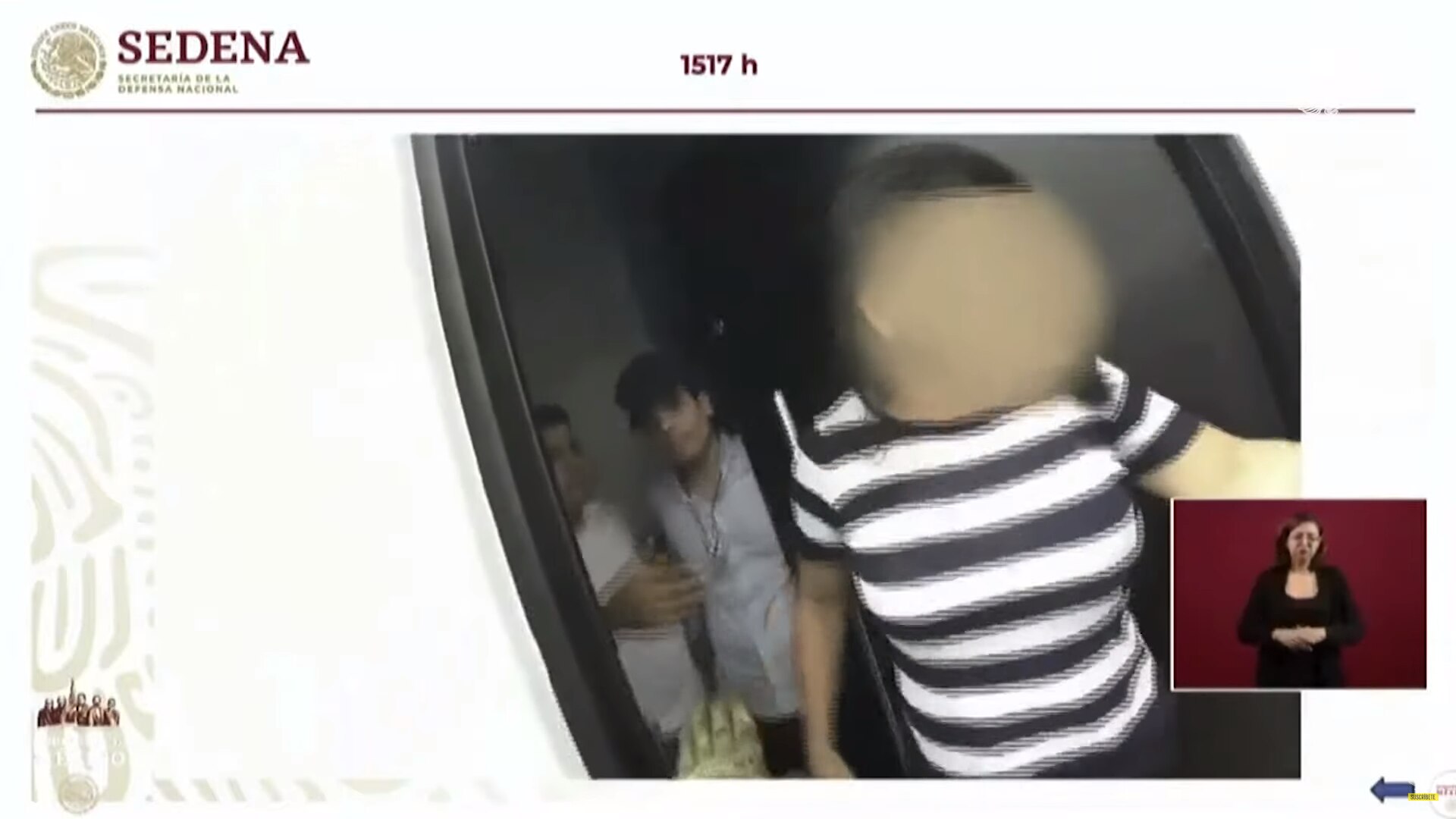 Difunden video del momento de la captura de Ovidio Guzmán