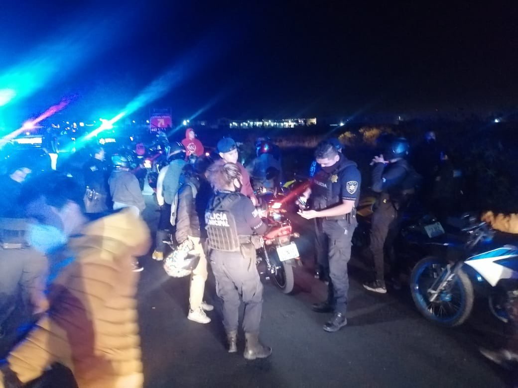 Autoridades ponen alto a 'bikers'; habían planeado rodada