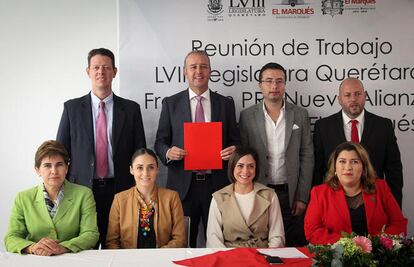 Calzada busca con diputados más recursos para El Marqués