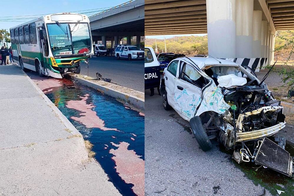 Choque en Paseo de la República deja ocho personas lesionadas. Foto: Especial