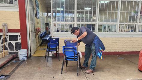 Lluvias dejan daños en 22 escuelas públicas de Querétaro