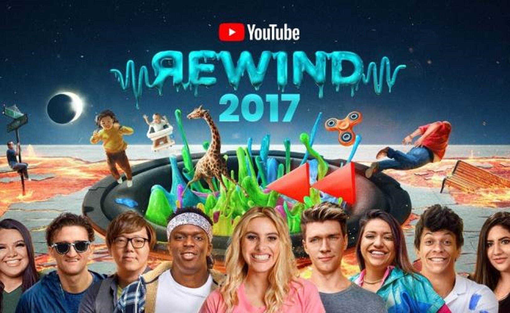Youtube lanza su “Rewind 2017”