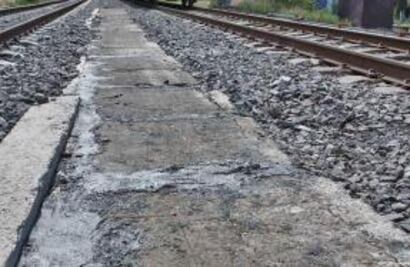 Arreglan puente en Bernardo Quintana