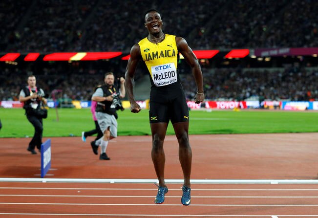 Omar McLeod da la cara por Jamaica