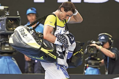 Derrota dolorosa para Nadal