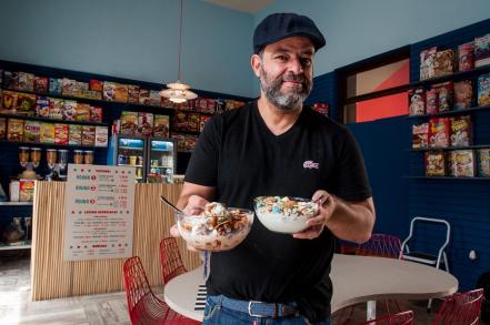 Desayuno a dos de tres caídas