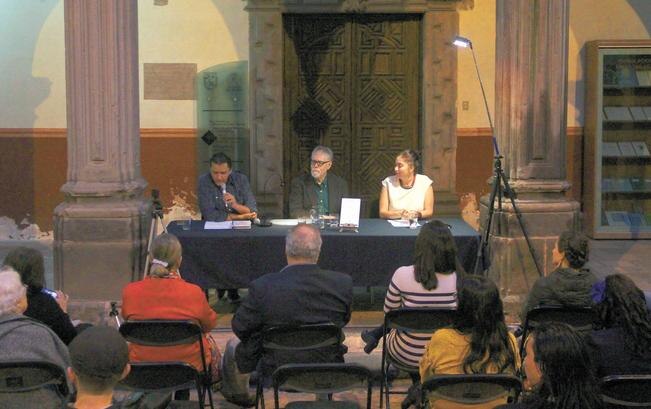 David Huerta presenta libro en la ciudad