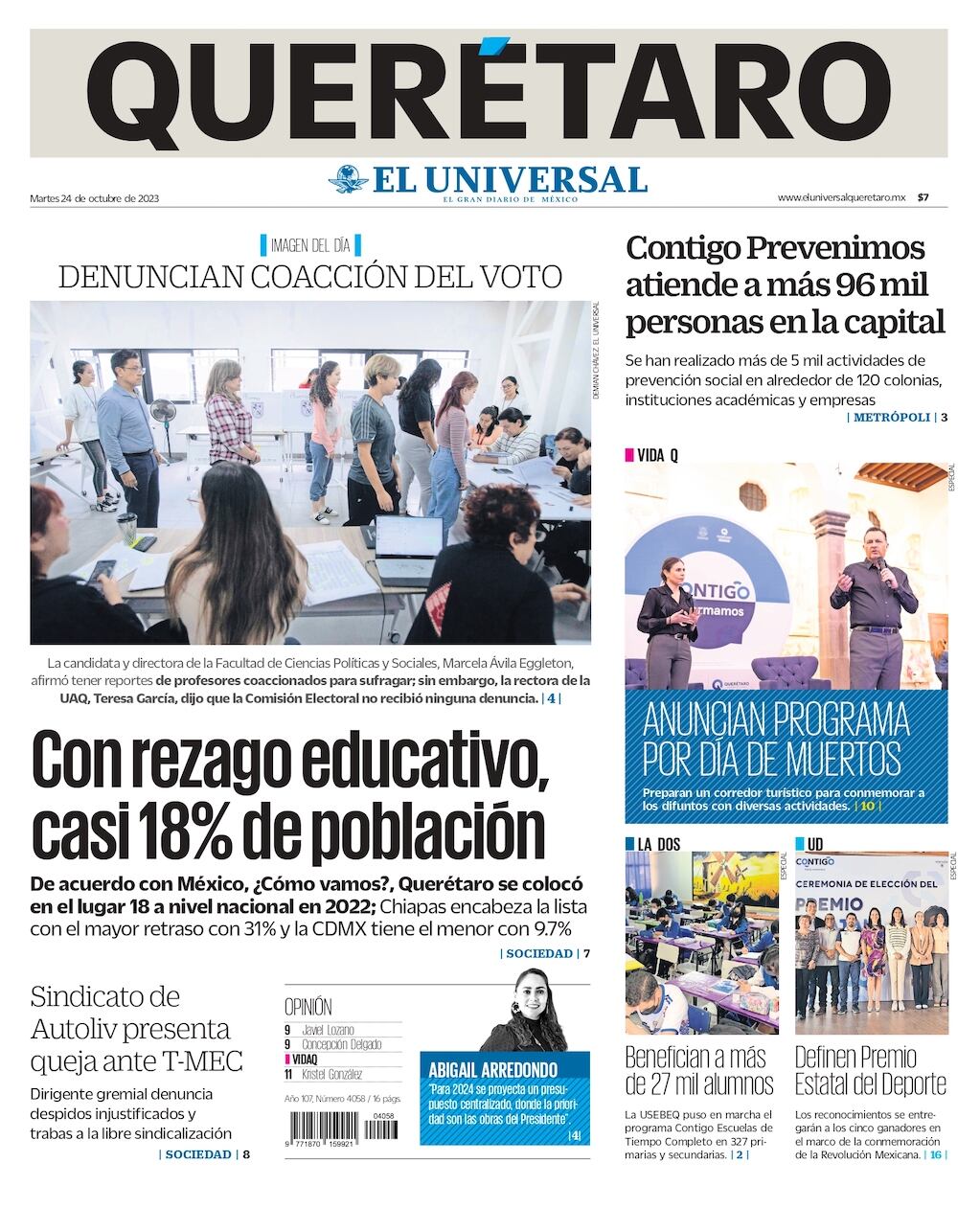 Foto: El Universal Querétaro