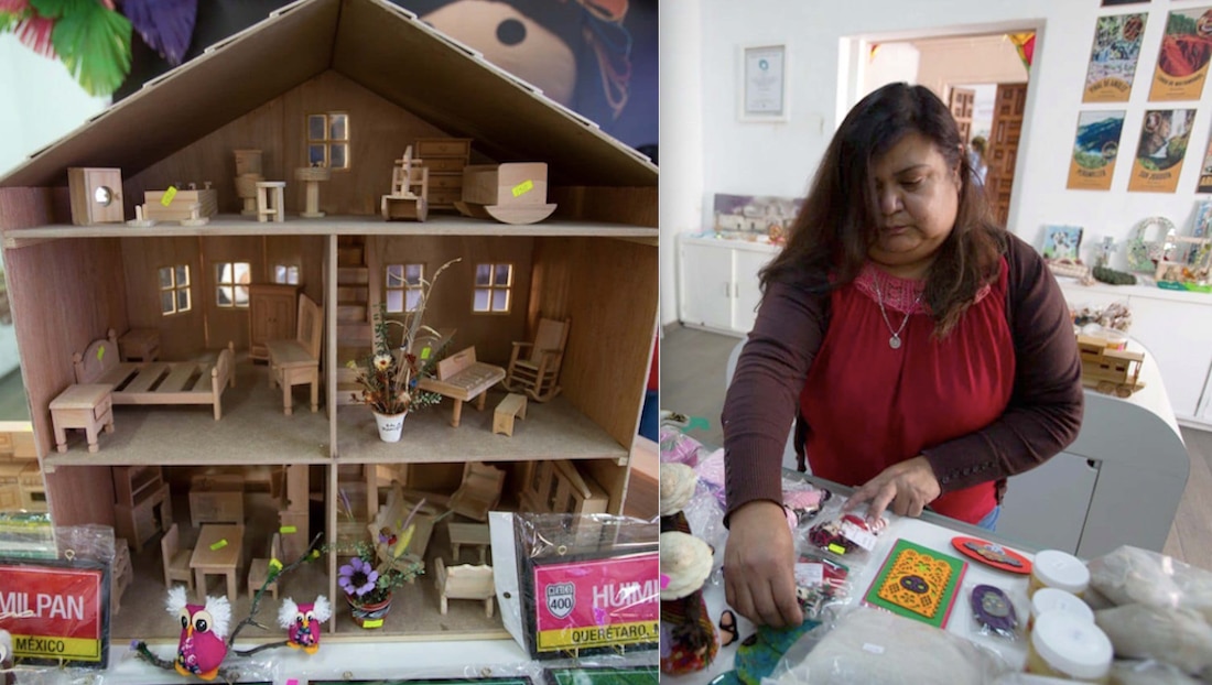 Artesana plasma la esencia de Huimilpan en cada pieza
