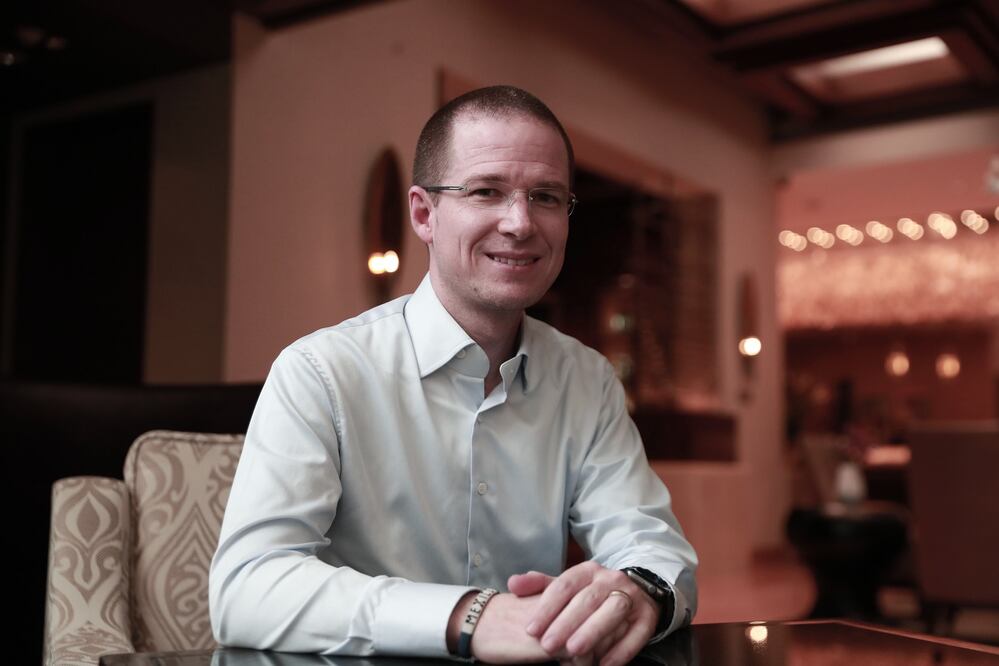Candidato presidencial de la Coalición por México al Frente (PAN-PRD-MC), Ricardo Anaya Cortés. (ALEJANDRA LEYVA. EL UNIVERSAL)