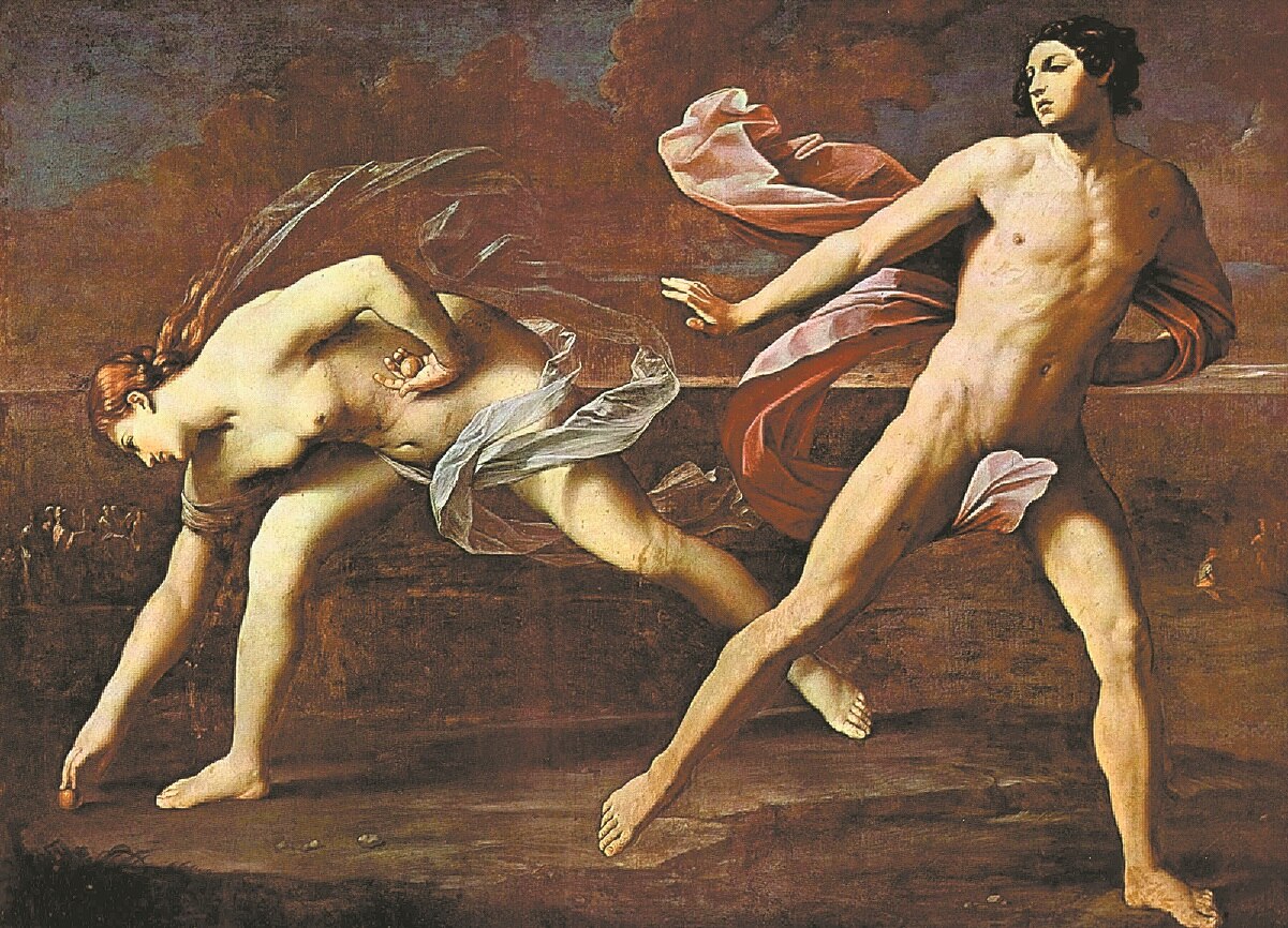 Foto: Especial. Hipómenes y Atalanta, de Guido Reni.