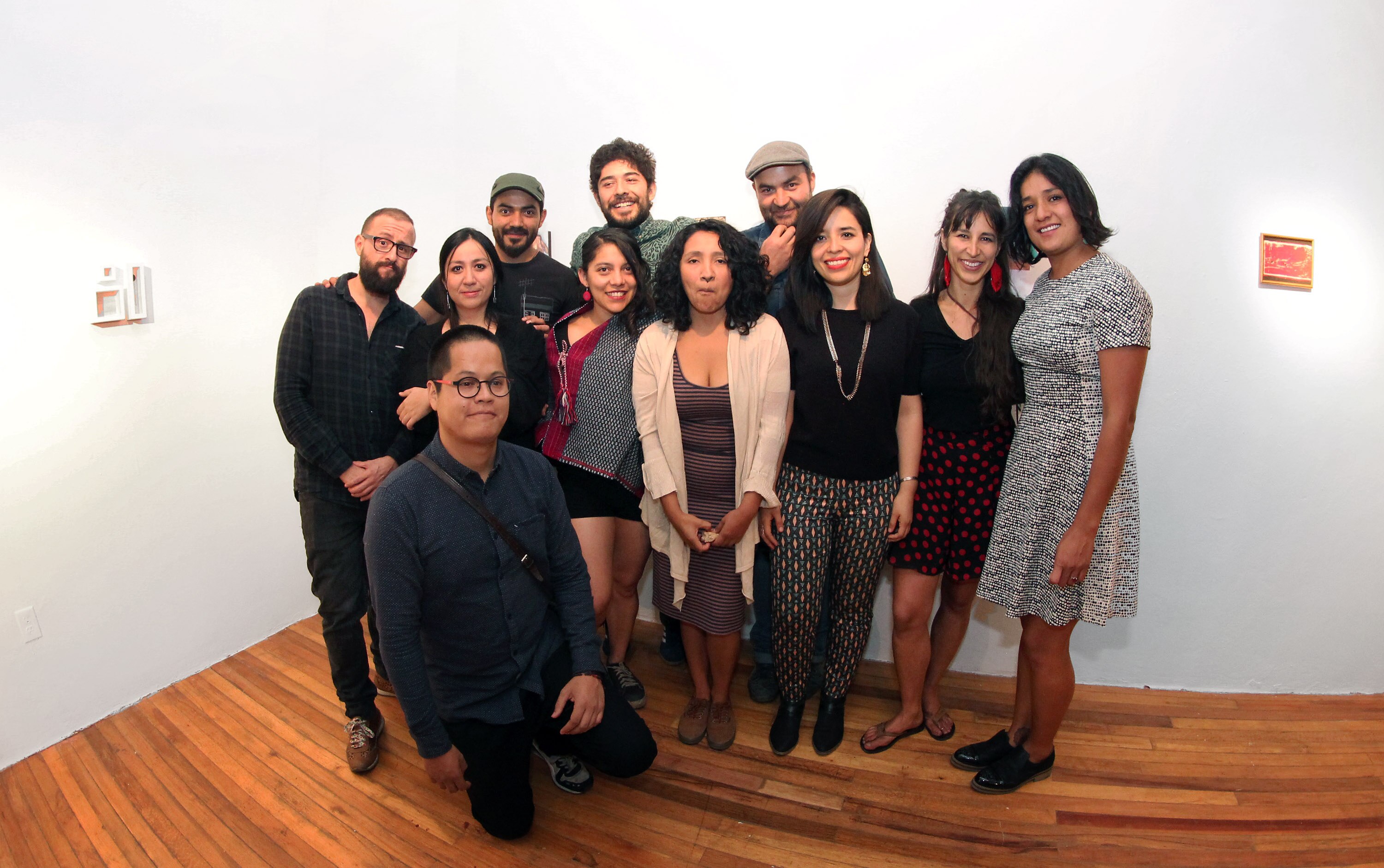 Todas las piezas de la exposición son de formato pequeño, se pensaron así para que el espectador pudiera detenerse a mirarlas con mayor detalle (FOTOS: LUIS SÁNCHEZ. EL UNIVERSAL)