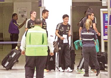 Caótico recibimiento mexicano