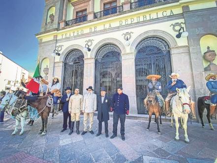 Venustiano Carranza volvió a Querétaro para celebrar la Constitución de 1917 