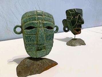 Llegan piezas de jade Maya de Guatemala al Museo de Arte de Querétaro 