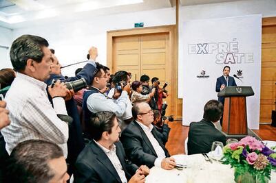 Garantizan libre ejercicio periodístico